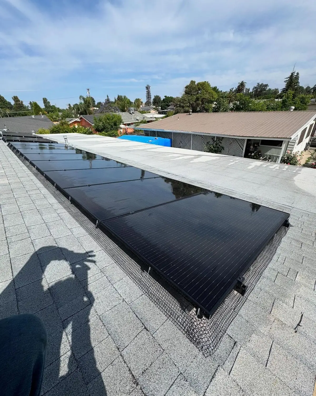 A1 Solar Cleaning work