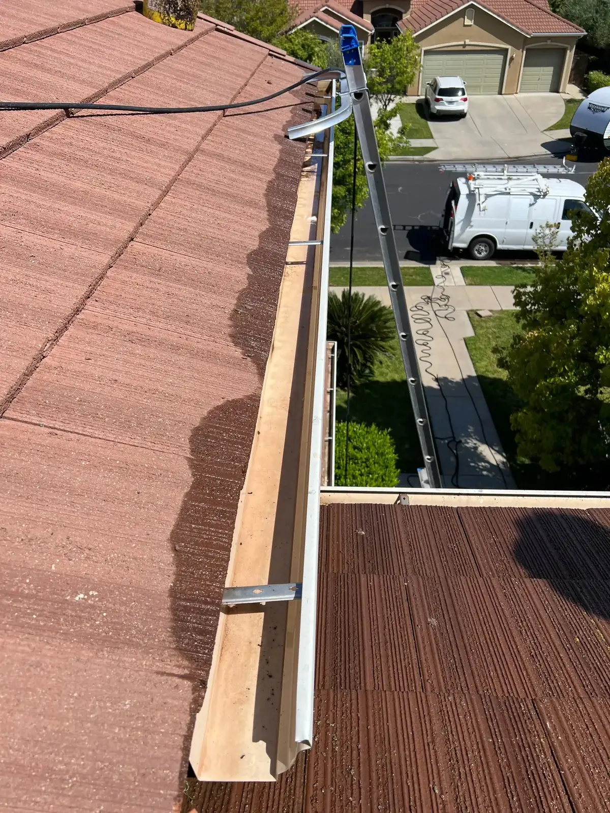 A1 Solar Cleaning work