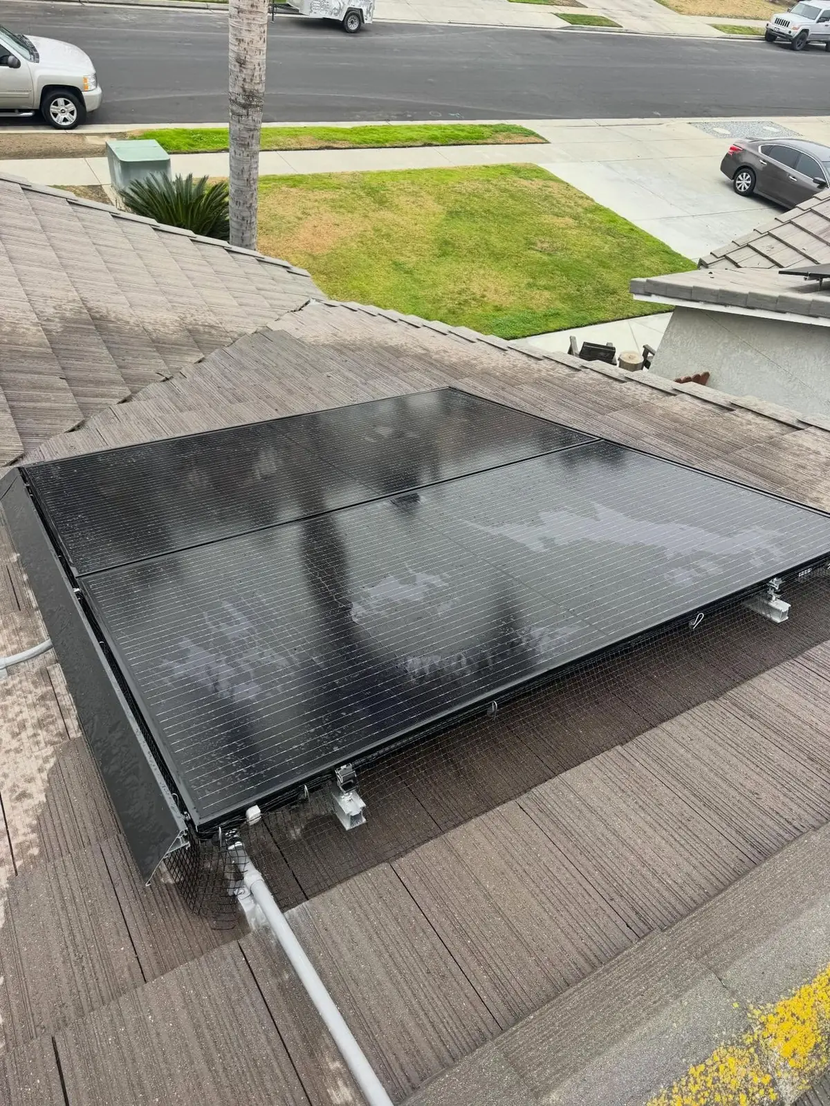A1 Solar Cleaning work